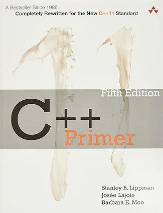c++ primer 5th edition stanley lippman, josée lajoie, barbara moo 9780321714114