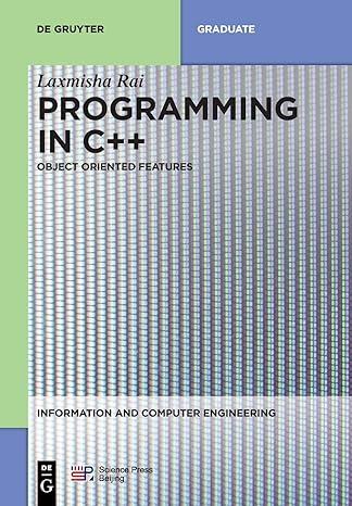 programming in c++ object oriented features 1st edition ai china science publishing & media 3110595397,