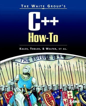 the waite groups c++ how to 1st edition jan walter, scott roberts, waite group 1571691596, 978-1571691590