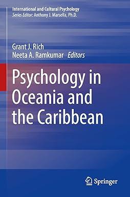 psychology in oceania and the caribbean 1st edition grant j. rich, neeta a. ramkumar 3030877655,