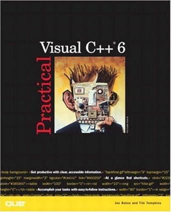 practical visual c++ 6 1st edition jonathan bates, timothy tompkins 0789721422, 978-8120316393