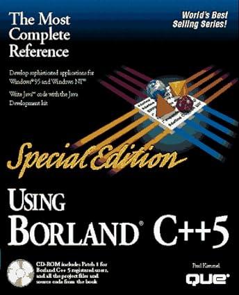 using borland c++ 1st edition ed toupin, russ jacobs 0789702843, 978-0789702845