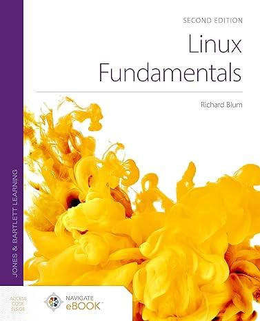 linux fundamentals 2nd edition richard blum 1284254887, 978-1284254884