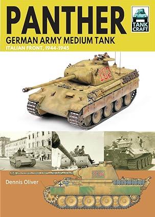 panther german army medium tank italian front 1944-1945 1st edition dennis oliver 1399065009, 978-1399065009