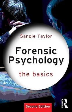 forensic psychology the basics 2nd edition sandie taylor 0815384912, 978-0815384915