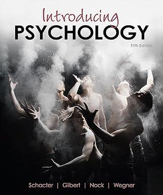 introducing psychology 5th edition daniel l. schacter, daniel t. gilbert, daniel m. wegner, matthew k. nock