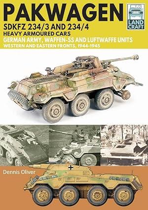 pakwagen sdkfz 234-3 and 234-4 heavy armoured cars german army waffen ss and luftwaffe units western and