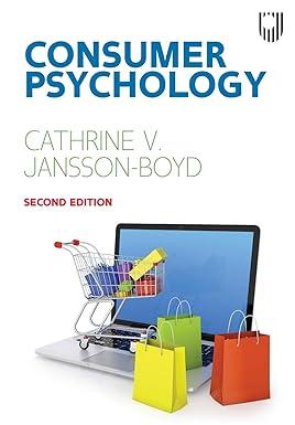 consumer psychology 2nd edition jansson-boyd 0335247962, 978-0335247967