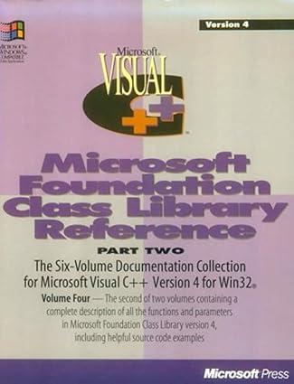 microsoft visual c++ development system for windows 95 and windows nt version 4 2nd edition microsoft press,
