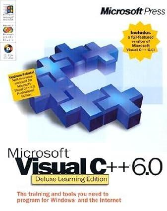 microsoft visual c++ 6.0 deluxe learning 1st edition microsoft corporation, microsoft corporation staff