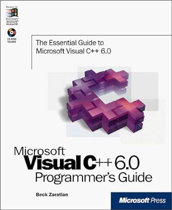 microsoft visual c++ programmers guide 1st edition beck zaratian 157231866x, 978-1572318663