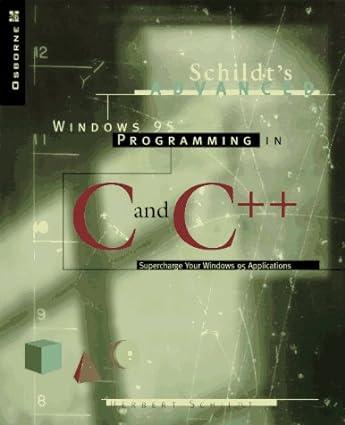 advanced windows 95 programming in c and c++ 1st edition herbert schildt 0078821746, 978-0078821745