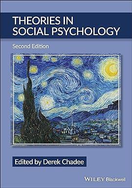 theories in social psychology 2nd edition derek chadee 1119627885, 978-1119627883