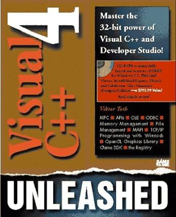 visual c++ 4 unleashed 1st edition viktor toth 0672308746, 978-0672308741