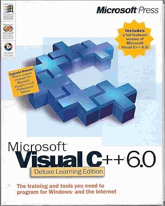 learn microsoft visual c++ 6.0 now 1st edition chuck sphar 1572319658, 978-1572319653