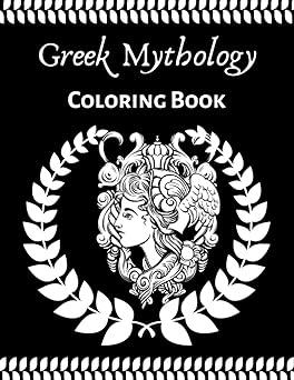 greek mythology coloring book 1st edition smaart book 8685751720, 979-8685751720