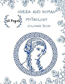 greek and roman mythology coloring book 1st edition d r palmera 8846452190, 979-8846452190