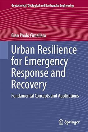 urban resilience for emergency response and recovery 1st edition gian paolo cimellaro 3319306553,