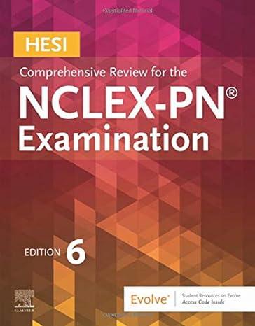 hesi comprehensive review for the nclex-pn examination 6th edition hesi, denise m. korniewicz 0323653480,