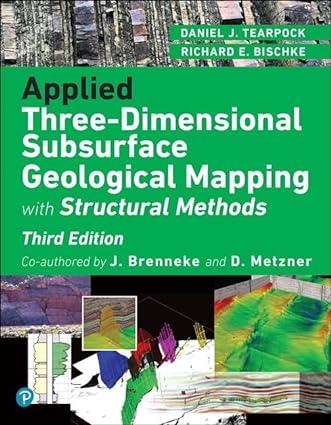 applied three dimensional subsurface geological mapping with structural methods 3rd edition david metzner,