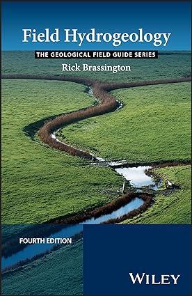 field hydrogeology 4th edition rick brassington 1394180624, 978-1394180622