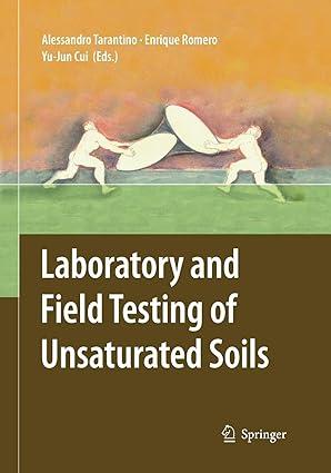laboratory and field testing of unsaturated soils 1st edition alessandro tarantino, enrique romero, yu-jin