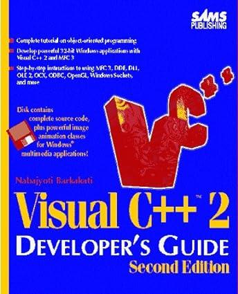 visual c++ 2 developers guide 1st edition nabajyoti barkakati 0672306638, 978-0672306631
