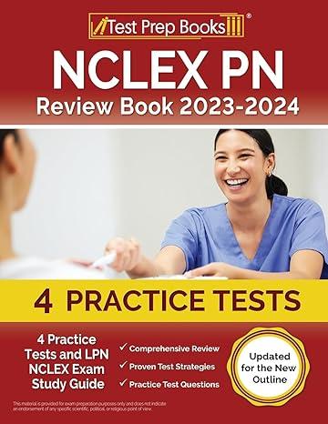 nclex pn review book 2023 - 2024 4 practice tests and lpn nclex exam study guide  joshua rueda 163775437x,