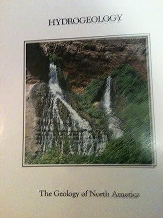 hydrogeology geology of north america 1st edition william back, joseph s. rosenshein, paul r. seaber