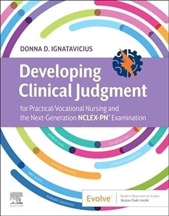 developing clinical judgment for practical vocational nursing and the next generation nclex-pn examination