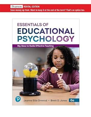 essentials of educational psychology big ideas to guide effective teaching 6th edition jeanne ellis ormrod