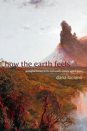how the earth feels geological fantasy in the nineteenth century united states 1st edition dana luciano