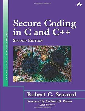 secure coding in c and c++ 2nd edition robert seacord 0321822137, 978-0321822130