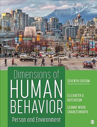 dimensions of human behavior person and environment 7th edition elizabeth d. hutchison, leanne wood