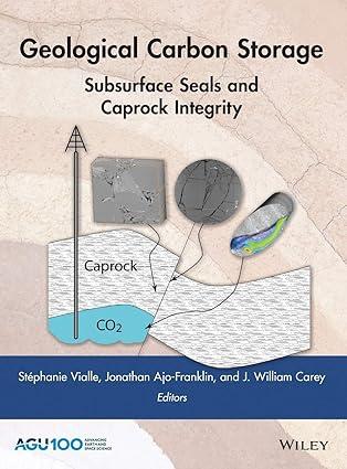 geological carbon storage subsurface seals and caprock integrity 1st edition stéphanie vialle, jonathan