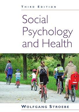 social psychology and health 3rd edition stroebe 0335238092, 978-0335238095