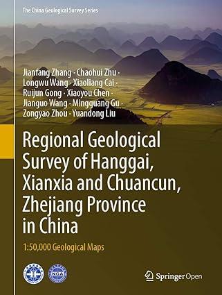 regional geological survey of hanggai xianxia and chuancun zhejiang province in china 1st edition jianfang