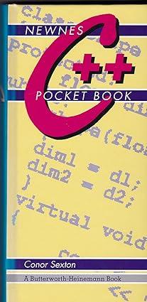 newnes c++ pocket book 1st edition conor sexton 0750606355, 978-0750606356