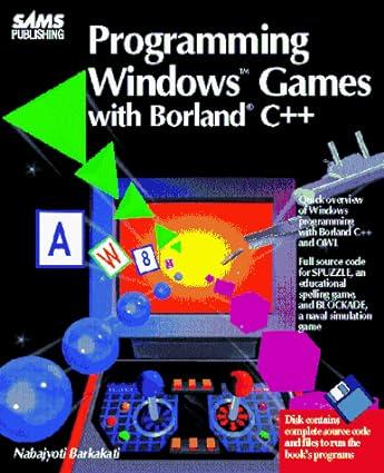 programming windows games with borland c++ 1st edition nabajyoti barkakati 0672302926, 978-0672302923