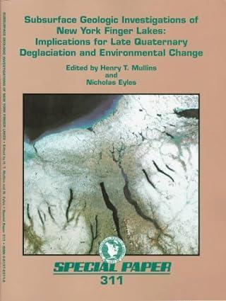 subsurface geologic investigations of new york finger lakes implications for late quaternary deglaciation and