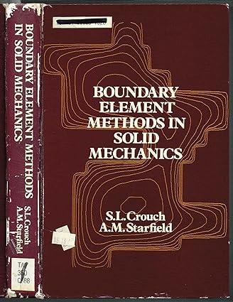 boundary element methods in solid mechanics with applications in rock mechanics and geological engineering