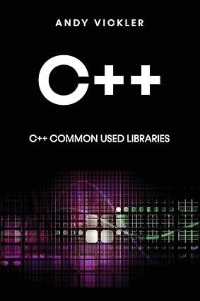 C++ Common Used Libraries
