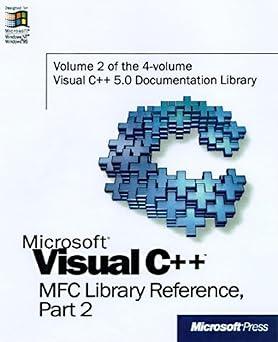 microsoft visual c++ mfc library reference part 2 1st edition microsoft press, microsoft corporation