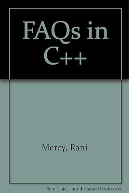 faqs in c++ 1st edition rani mercy 8183712746, 978-8183712743
