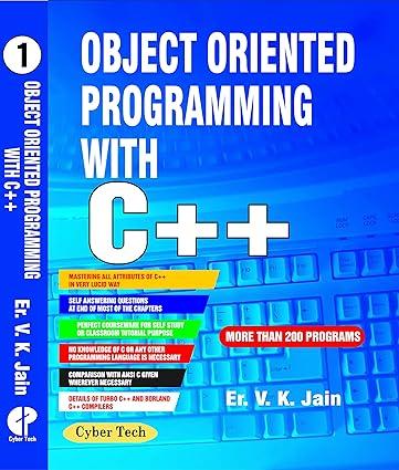 object oriented programming with c++ 1st edition er. vk. jain 8178840790, 978-8178840796