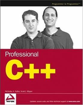 professional c++ 1st edition nicholas a. solter, scott j. kleper 0764574841, 978-0764574849