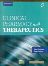 clinical pharmacy and therapeutics 6th edition cate whittlesea 813126226x, 978-8131262269