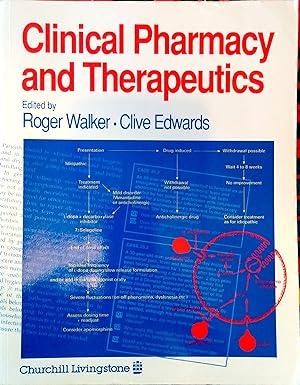 clinical pharmacy and therapeutics 1st edition roger walker, clive edwards 0443045534, 978-0443045530