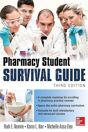 renal medicine and clinical pharmacy 3rd edition ruth nemire, karen kier, michelle assa-eley 0071828478,