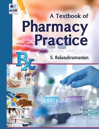a textbook of pharmacy practice 1st edition s balasubramanian 9389974380, 978-9389974386